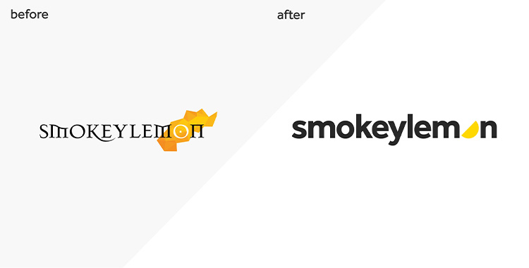 Smokeylemon Logo rebrand